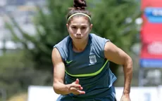 Alianza Lima: Adriana Lúcar sufrió lesión y se perderá el debut en la Libertadores - Noticias de adriana-lucar