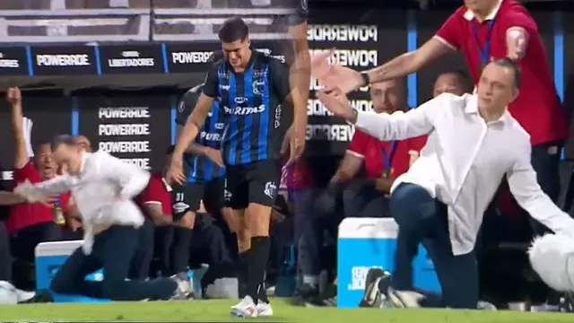 Alejandro Restrepo, exDT de Alianza Lima, fue expulsado del DIM vs Liverpool por Copa Libertadores / ESPN