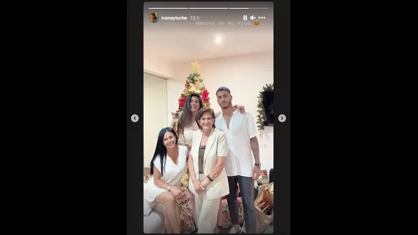 La primera navidad juntos entre Ivana Yturbe y Beto da Silva.