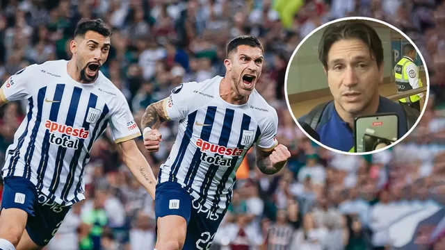 Bruno Marioni se mostró orgulloso del rendimiento de Alianza Lima / Foto: Captura / Video: Alianza Lima