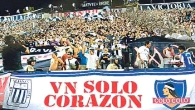 Alianza Lima: Colo Colo de Chile consoló al equipo blanquiazul tras conocer su descenso