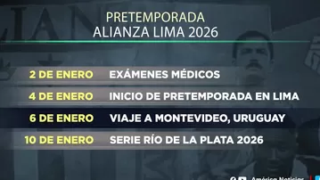 Alianza Lima confirma fecha de amistosos en Uruguay