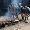 Alianza Lima disfrutó de parrillada de confraternidad tras último triunfo