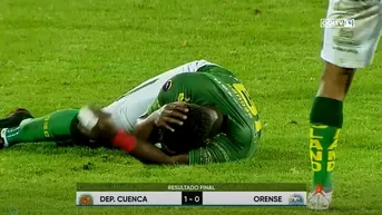 Alianza Lima: Gabriel Achilier sufrió una fractura de nariz en Ecuador