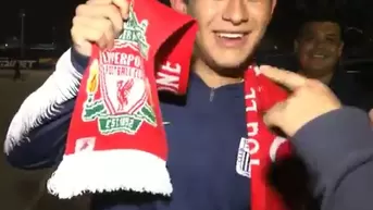 Alianza Lima: hincha se volvió viral por llegar a Matute con chalina del Liverpool