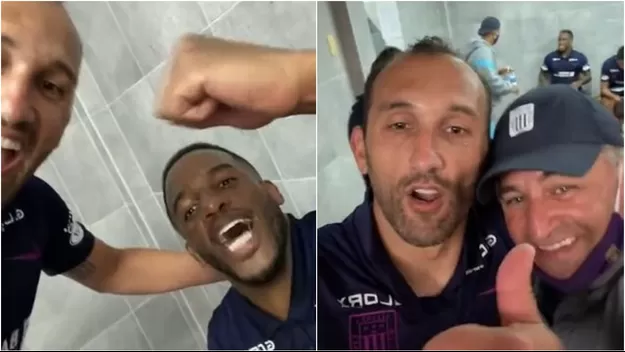 Alianza Lima: El íntimo festejo en el vestuario tras ganar la Fase 2