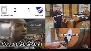 Alianza Lima no se salvó de los memes.