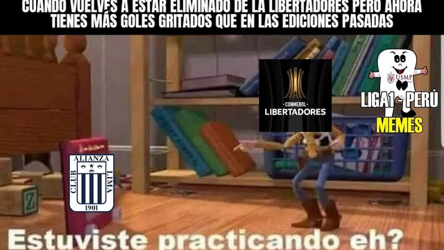 Alianza Lima no se salvó de los memes.