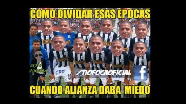 Los memes de la derrota de Alianza Lima.