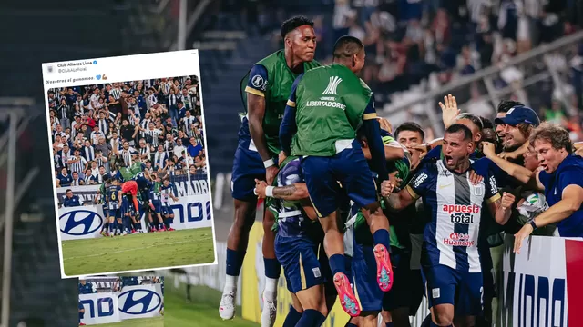 Alianza Lima dejó polémico mensaje tras triunfo sobre Talleres por Copa Libertadores / AD