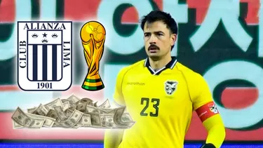 Alianza Lima obtendría un fuerte ingreso económico si Guillermo Viscarra entra al Mundial con Bolivia / AD Alianza Lima obtendría un fuerte ingreso económico si Guillermo Viscarra entra al Mundial con Bolivia / AD