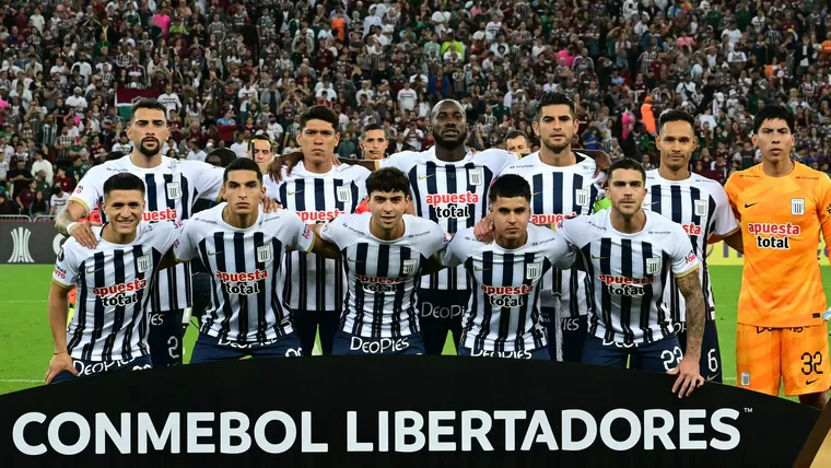 Alianza Lima forma parte del Grupo A de la Copa Libertadores 2024 junto a Fluminense, Colo Colo y Cerro Porteño. | Foto: AFP