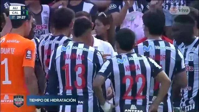 Así se vivió el cooling break en el amistoso entre Alianza Lima vs. Deportivo Cali. (Video: América TV)