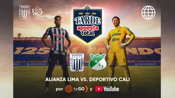 ¡Vive la Tarde Apuesta Total! Alianza Lima vs Deportivo Cali EN VIVO por América TV y tvGO