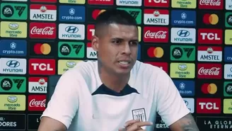 Alianza Lima vs. Fluminense: Ángelo Campos motivado de enfrentar al vigente campeón de la Copa