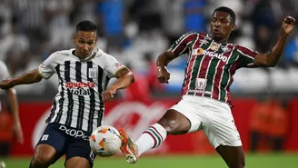 Alianza Lima igualó 1-1 ante Fluminense en su  debut en la Copa Libertadores