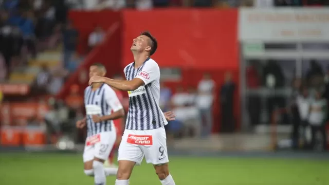 Rodrigo Moledo marc&amp;oacute; el &amp;uacute;nico gol del partido. | Foto: EFE