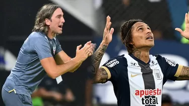 Luis Zubeldía, DT de Sao Paulo, llenó de elogios a Paolo Guerrero previo a duelo por Copa Libertadores. | Composición AD