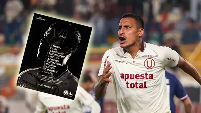 Universitario presentó su alineación oficial para decisivo partido contra Tolima por Copa Libertadores / Foto: X Universitario