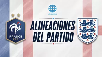 Alineaciones del Francia vs Inglaterra por el Tercer lugar del Mundial 2026