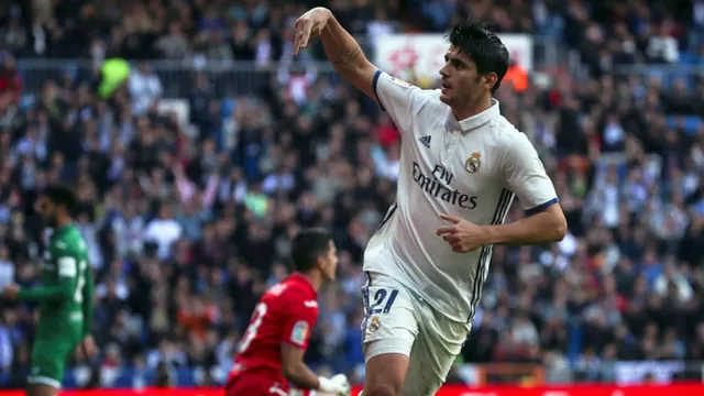 Álvaro Morata es el segundo goleador del Real Madrid temporada 2016/2017.