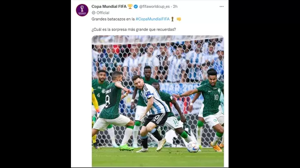 Twitter: Copa Mundial FIFA