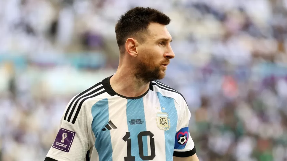 Gol de Messi. Argentina 1-0 Arabia Saudita | Foto: @Argentina / Video: Directv (Fuente: Latina)