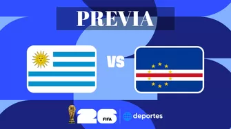 Uruguay vs. Cabo Verde por la fecha 2 de la fase de grupos del Mundial 2026.