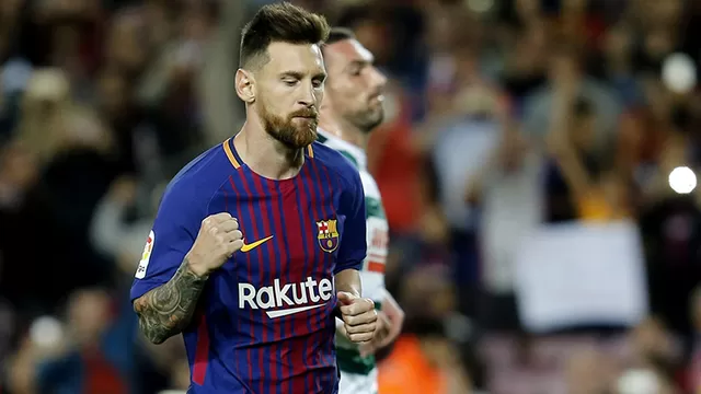 Messi anot&amp;oacute; un &amp;#039;p&amp;oacute;ker&amp;#039; ante el Eibar por la Liga. Foto: AFP