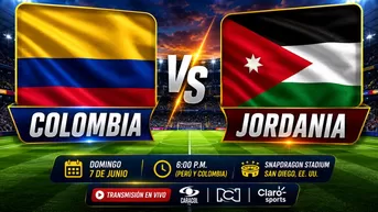 Colombia-Jordania EN VIVO por RCN y Caracol y Claro TV | Amistoso