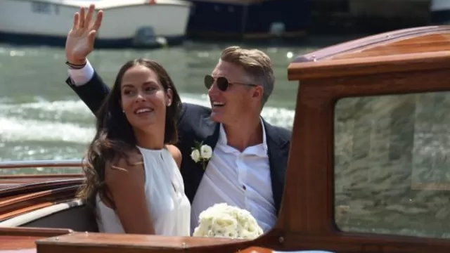 Ana Ivanovic y Bastian Schweinsteiger se casaron en Venecia