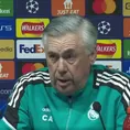 Ancelotti: &quot;Para el Real Madrid no es un éxito llegar a una semifinal&quot;