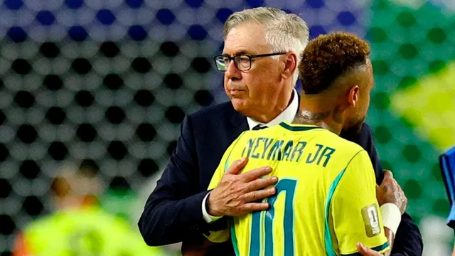 Ancelotti reveló la tajante postura que tomó con Neymar para el Brasil vs Noruega: "No está.." / Foto: Reuters / Video: Planeta Deportes