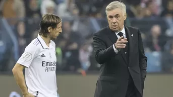 Ancelotti sobre lesión de Modric: "Estamos dolidos, es irremplazable"