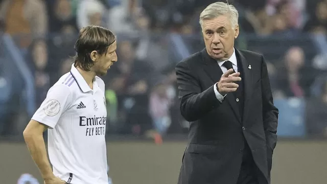 Ancelotti sobre lesión de Modric: &quot;Estamos dolidos, es irremplazable&quot;