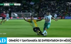 Anderson Santamaría cometió penal en el 1-1 ante León de Santiago Ormeño - Noticias de trofeo-santiago-bernabeu