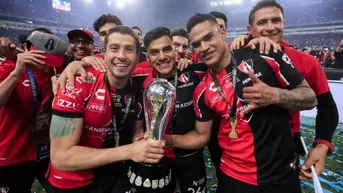 Anderson Santamaría se coronó campeón con Atlas de la Liga MX