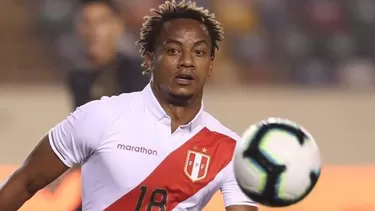 Futuro de André Carrillo se definirá después de la Copa América. | Foto: @seleccionperu