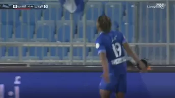 André Carrillo anotó por el Al-Hilal y celebró a lo Cristiano Ronaldo