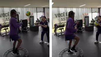 André Carrillo arrancó con proceso de recuperación al tobillo