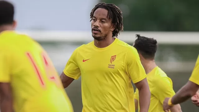 André Carrillo se hizo presente en el marcador en el amistoso de su equipo ante el  Al Rayyan . | Video: Canal N.