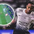 André Carrillo dio magistral asistencia en derrota de Corinthians