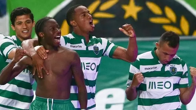 André Carrillo esta vez no falló y marcó en el triunfo del Sporting