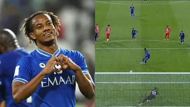 André Carrillo marcó el 6-1 de Al Hilal ante Al Jazira en el Mundial de Clubes