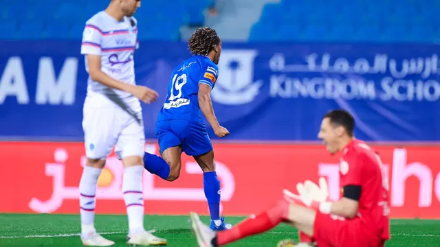 André Carrillo marcó, pero Al-Hilal cayó 3-2 ante Abha por la Saudi Professional League