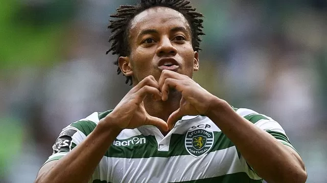 André Carrillo anotó en el empate 1-1 entre Sporting de Lisboa y Pacos