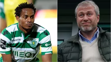 Cuando jugaba en el Sporting, André Carrillo enfrentó al Chelsea en la Champions League de 2014. | Fotos: AFP