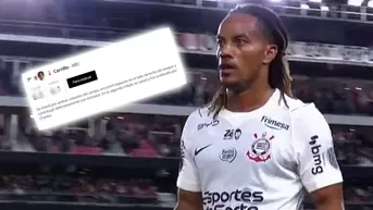 André Carrillo recibió inesperado puntaje tras empate de Corinthians ante Estudiantes