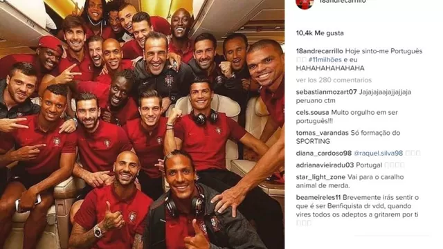 André Carrillo &quot;se siente portugués&quot; con título en la Euro 2016-foto-2