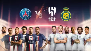 André Carrillo y Cristiano vs. PSG. | Imagen: PSG